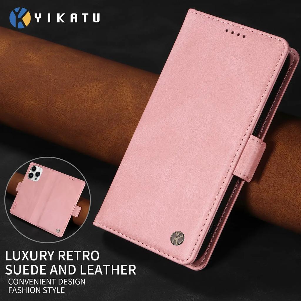 Чехол с боковой пряжкой для RedMi Note 14 Pro 13 Plus 14R 12 12R 12T 11 11T 11S Pro Plus 4G 5G Cover coque Flip Wallet Phone Covers