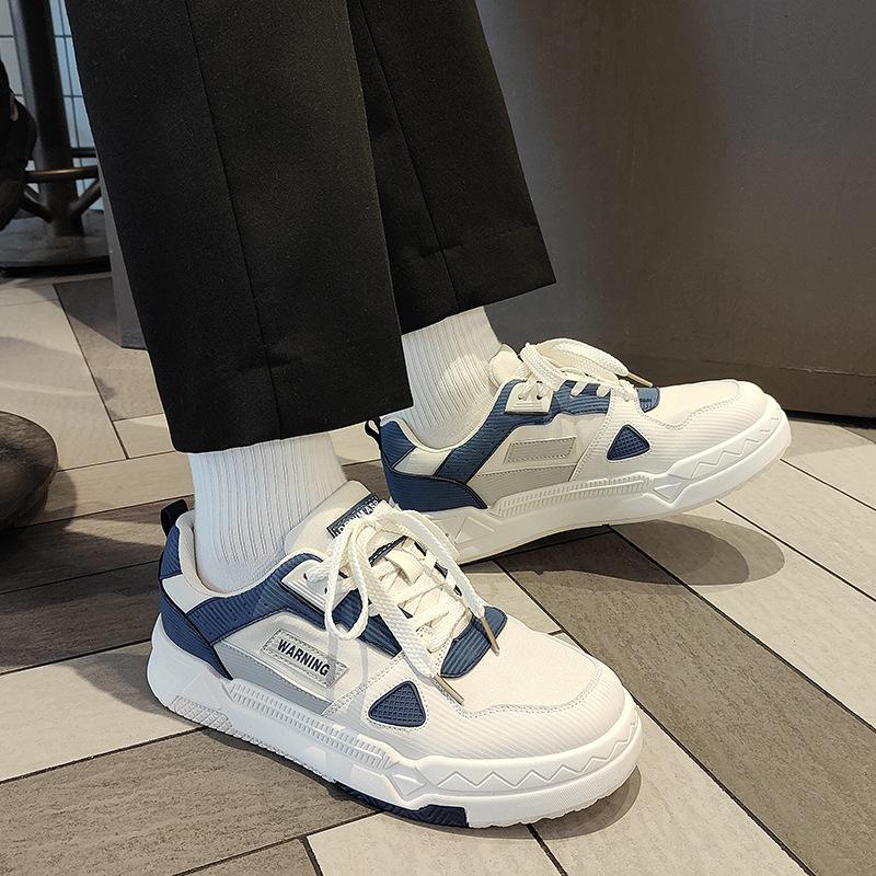 2024 Spring New Men's Shoes Hong Kong Style Small Group Boys' Cricket Shoes Versatile Sports and Leisure