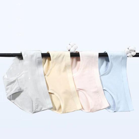 Женские трусики со средней талией, однотонные, мягкие, эластичные, быстросохнущие, антисептические, противоусадочные, женские трусы, женское нижнее белье