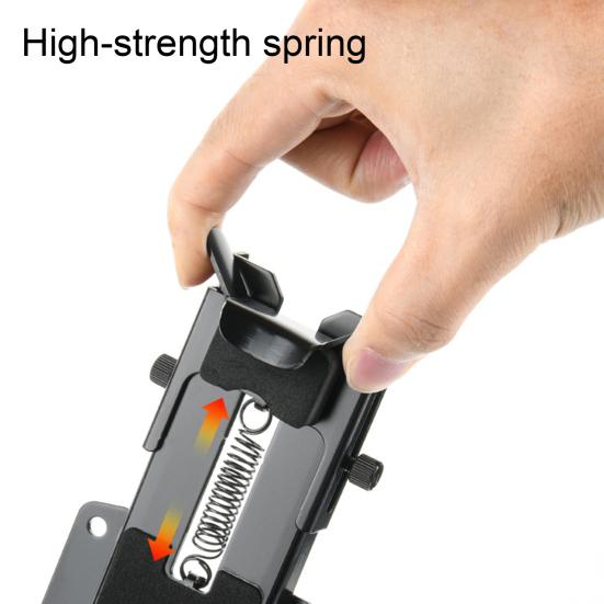 Металлический настенный кронштейн для динамика для JBL Charge5/Flip7/6, быстрозакручивающийся винт, регулируемая длина, настенная стойка для Bluetooth-совместимого динамика