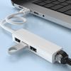 USB Ethernet-адаптер USB Type C к порту Rj45 Lan, гигабитная сетевая карта 100 Мбит/с, док-станция USB 2.0 для ПК, компьютера, ноутбука