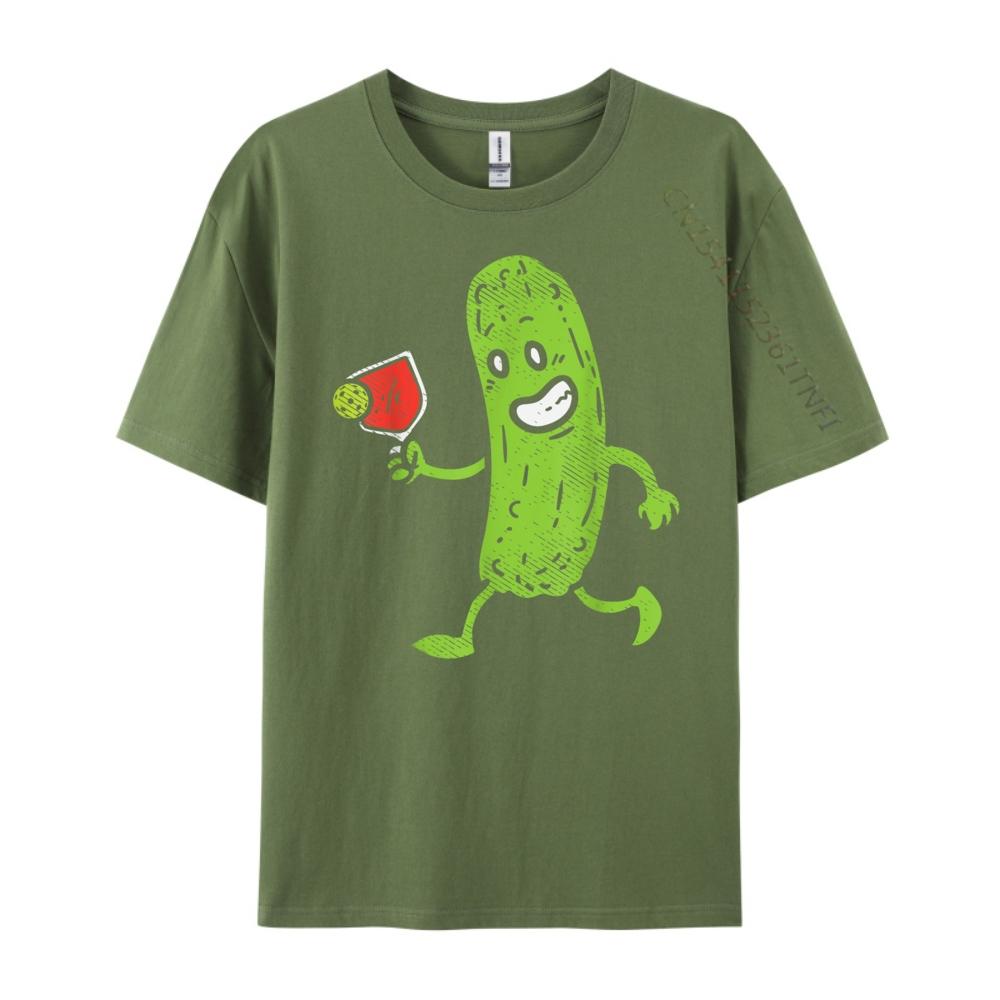 Pickle Drinking Pickleball Cocktail Funny Camisas Basicas Hombre Man Clothes Crazy Funny Shirts For Men