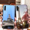 Чехол для телефона «Эйфелева башня в Париже» для Huawei P50 P40 P30 P20 Pro Mate 40 30 20 Pro Nova 9 8 7 ПК Стеклянный чехол для телефона