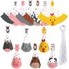 6-Piece Set, Children'S Birthday Party Hat, Farm Animal Cartoon Chick Sheep Birthday Hat Customization