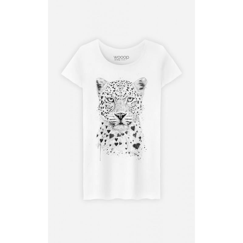 Women's T-shirt - LOVELY LEOPARD