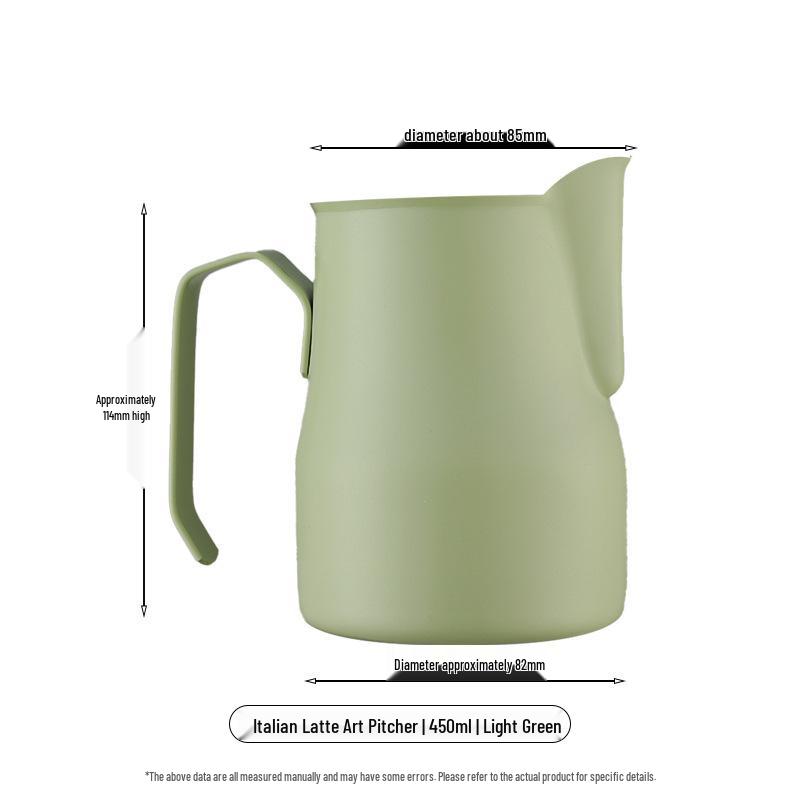 Кувшин для латте из нержавеющей стали: Питчер для взбивания молока для латте-арта