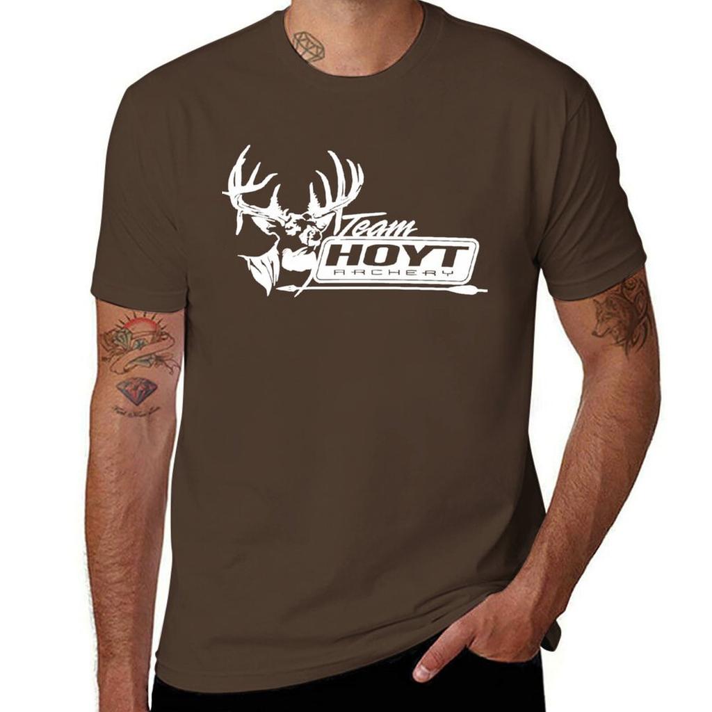 Логотип Hoyt Archery Арбалетная Стрела Лук Футболка Новое Издание Индивидуальные Унисекс Футболки Champion