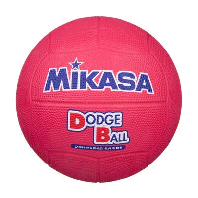 MIKASA Вышибалы для малышей и учеников начальной школы Рекомендуемое внутреннее давление Нет. 1, Образовательный, Студенты, Красный, D1-R, 0,3 кгс/см²