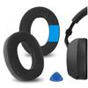 Geekria Sport Earpads Compatible with B&W Bowers & Wilkin PX7 Headphones, Cooling Gel, Black