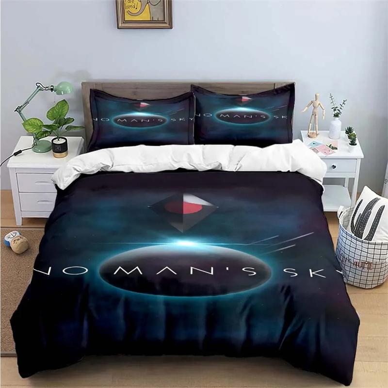 Anime 3D Game N-No-Man's-Sky Print Bedding Sets Bed Supplies Set Duvet Cover Bed Comforter Set Bedding Set Luxury Gift