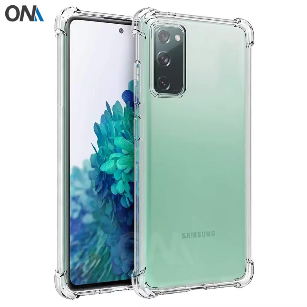 Ударопрочный чехол для Samsung Galaxy S20 FE / S21 FE Прозрачные чехлы для телефона для Samsung Galaxy S20 FE Задняя крышка