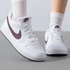 Nike Кроссовки Court Borough Low Recraft Белый Бордовый Crush (GS)