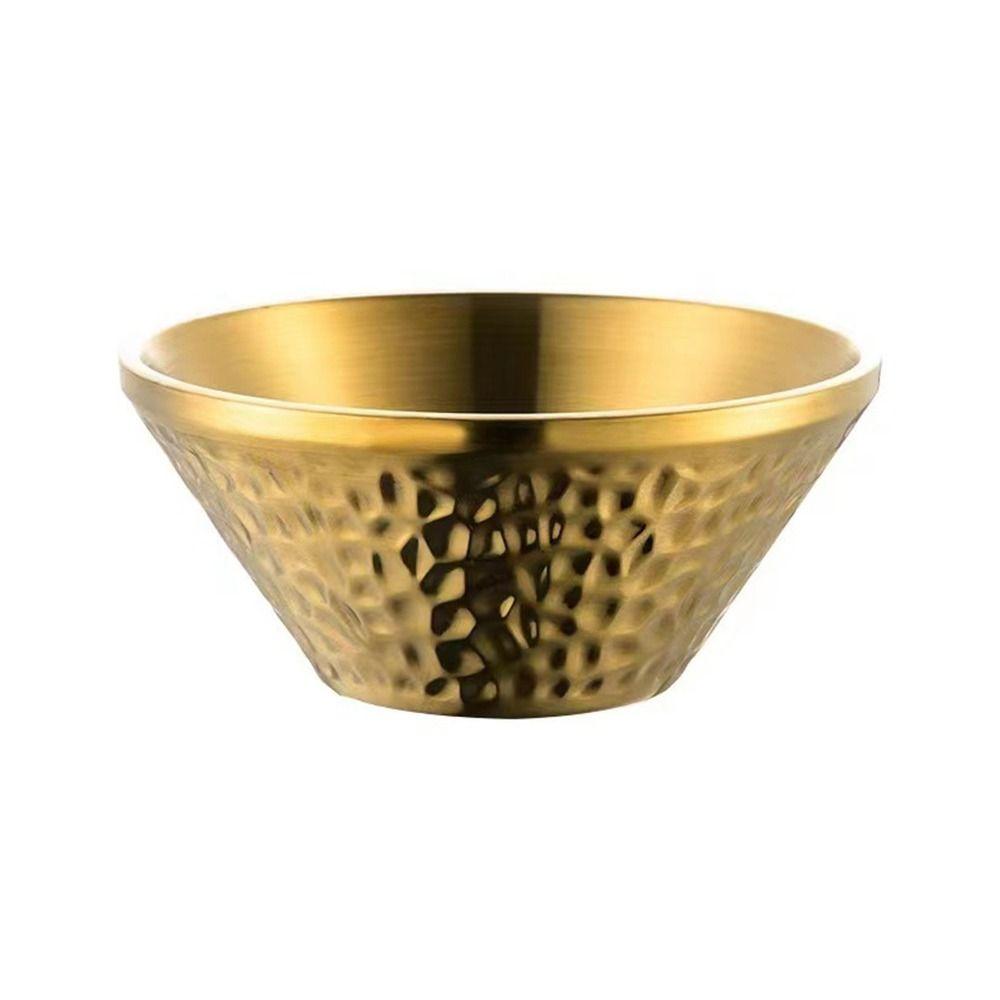 Двустенные изолированные суповые миски SUS304 из нержавеющей стали миска для мороженого для соусов риса лапши