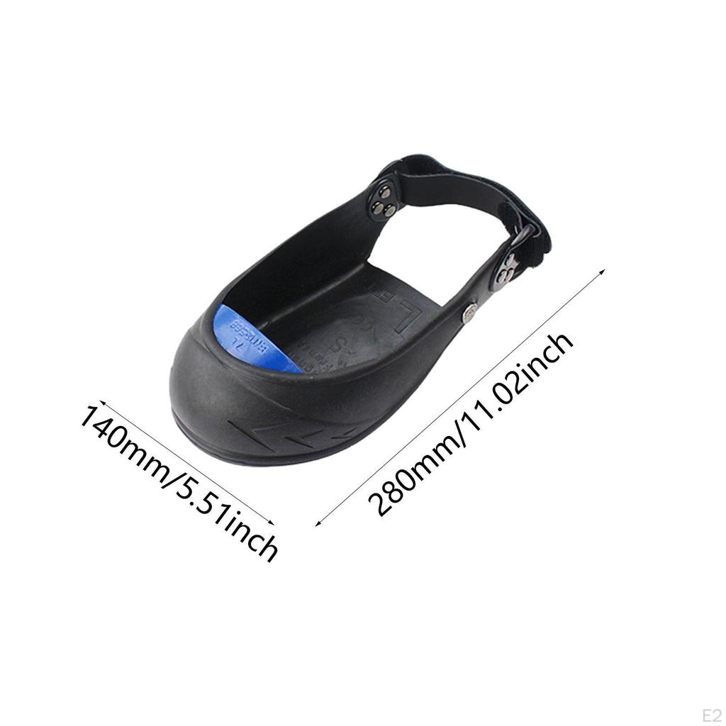 2 Pieces Anti Smashing Shoes Covers Overshoes Workplace Cover for Workplace, Rubber Adjustable