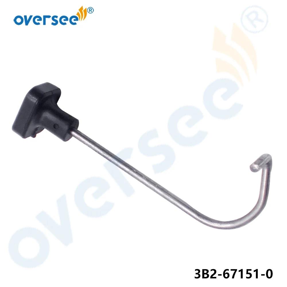 3B2-67151 Handle Air Choke Rod for Tohatsu Hangkai 2T 6HP 8HP 9.8HP Outboard Engine Parts 3B2-67151-0