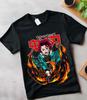 Футболка Tanjiro Demon Slayer Kimetsu No Yaiba Ужасы Аниме Футболка Nezuko Все Размеры