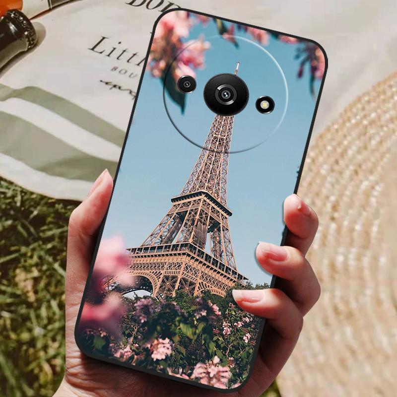 Чехол для Xiaomi Redmi A3, роскошный силиконовый чехол для телефона Redmi A3, полностью защитный чехол для Redmi A3 A 3 6.71" с мультяшным рисунком.