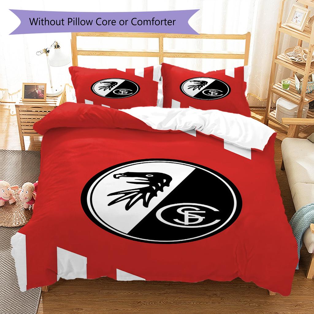 Freiburg e RugPattern Bedding Quilt Set Quilt Cover Pillowcase Home Decoration Birthday Gift (1 * duvet cover + 2 * pillowcase, without core)