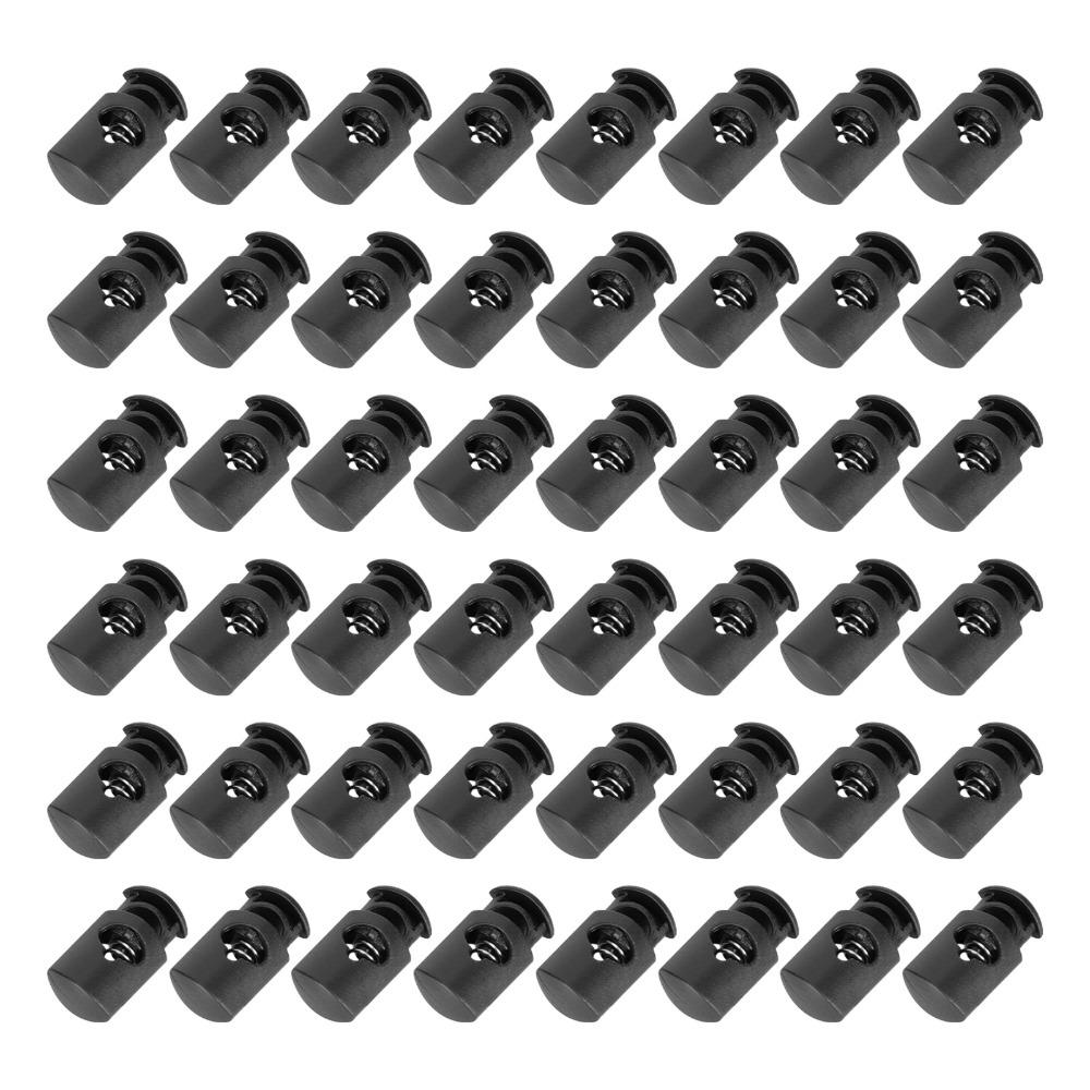 300pcs Spring Loaded Spring Cord Locks Drawstring Toggle Stoppers For Clothing Adjustments