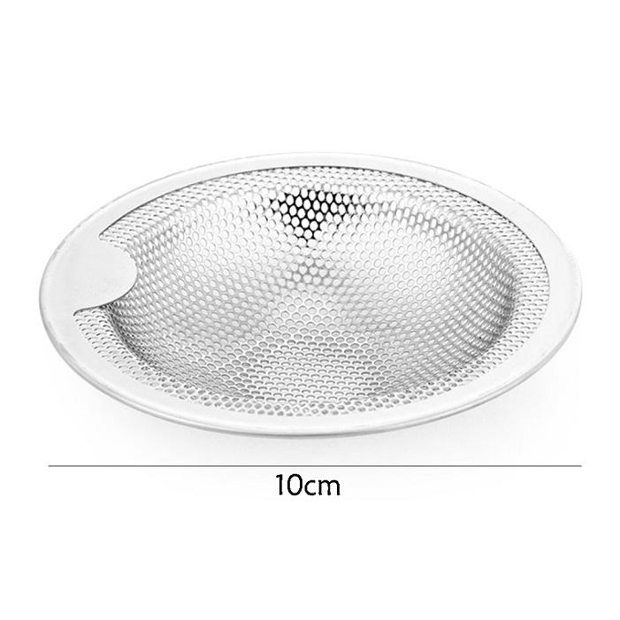 Сетчатый фильтр для раковины из нержавеющей стали Металлический уловитель для сливного отверстия душа Заглушка Фильтр для слива кухонной раковины 5 75 10 11 см