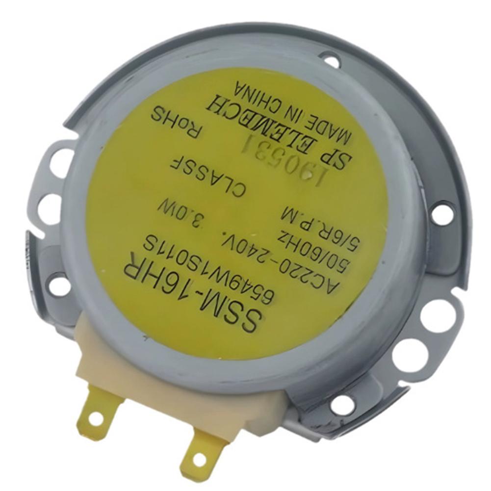 1 шт. Мотор поворотного стола A55X Мотор поворотного стола микроволновой печи Стабильный, Высококрутящий, Жаростойкий 6549W1S011S Запасные аксессуары