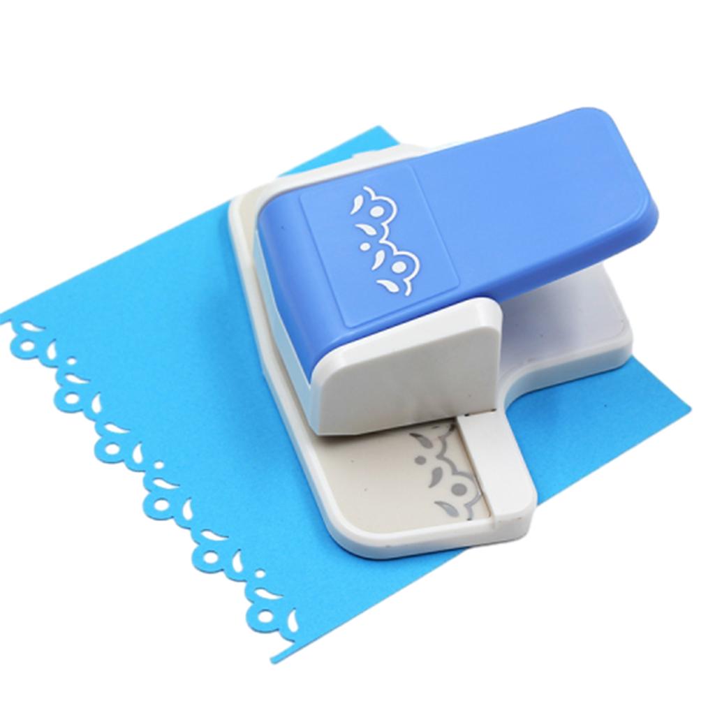 Новый необычный бордюрный дырокол цветочный дизайн тиснение полое кружево DIY материал ручной работы картон узор поздравительная открытка ремесло