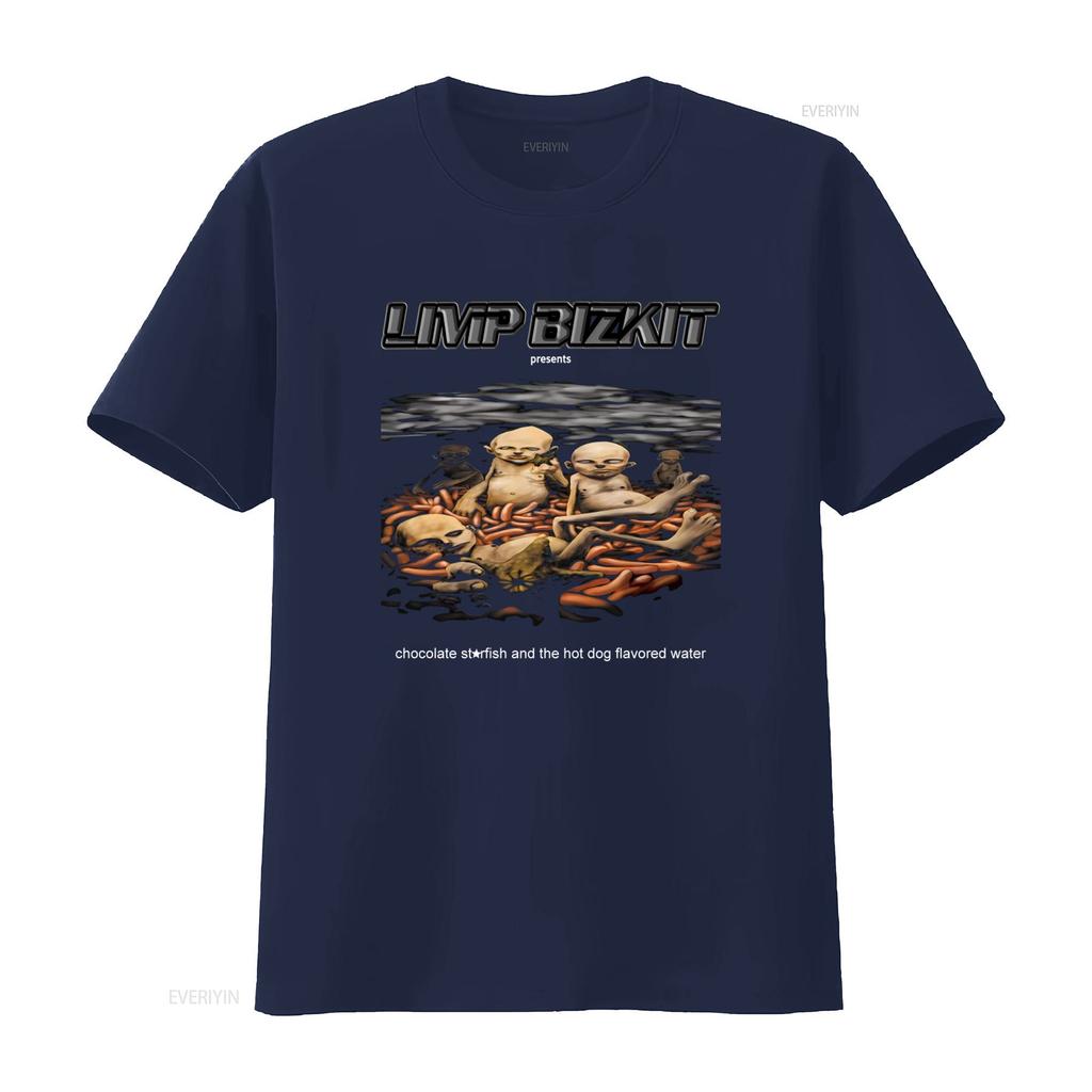 Limp Bizkit Chocolate Starfish And The Hot Dog Flavored Water T Shirt Vm7825 vintage Washed streetwear Stretched Stylish homme