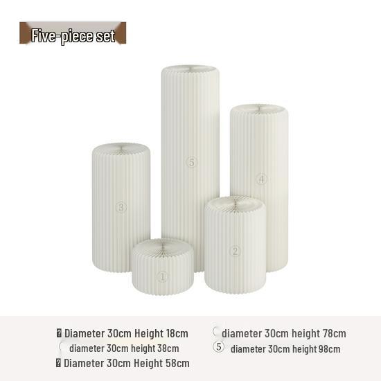 Креативная складная цилиндрическая витрина и подставка для свадебных украшений