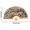 Giant Wall Fan Folding Bamboo Fan Large Big Hand Classical Wall Mount Fan Living Room Decor Plum Fans Chinese Decoration