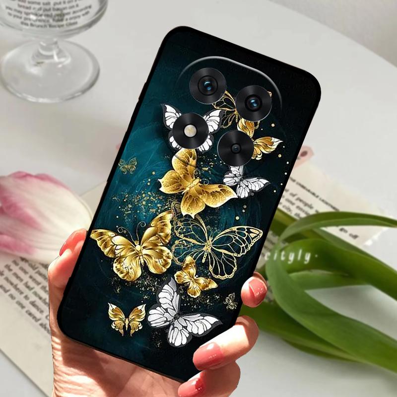 Чехол для Poco X7 X7 Pro 5G Мягкий силиконовый чехол из ТПУ для Xiaomi Redmi Note 14 Pro Coque Turbo 4 Ударопрочный бампер Fundas