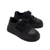 Global casual board shoes women's ZHQ3381-1 summer breathable black shoes women's versatile platform student board shoes tide