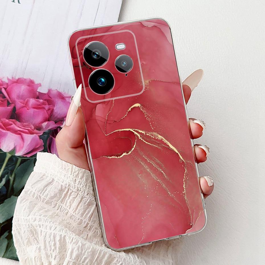 Fashion Painting Case For Realme GT 7 Pro 7T Soft Silicone TPU Phone Cases For Realme GT7 GT7T 7Pro 5G Covers Bumpers
