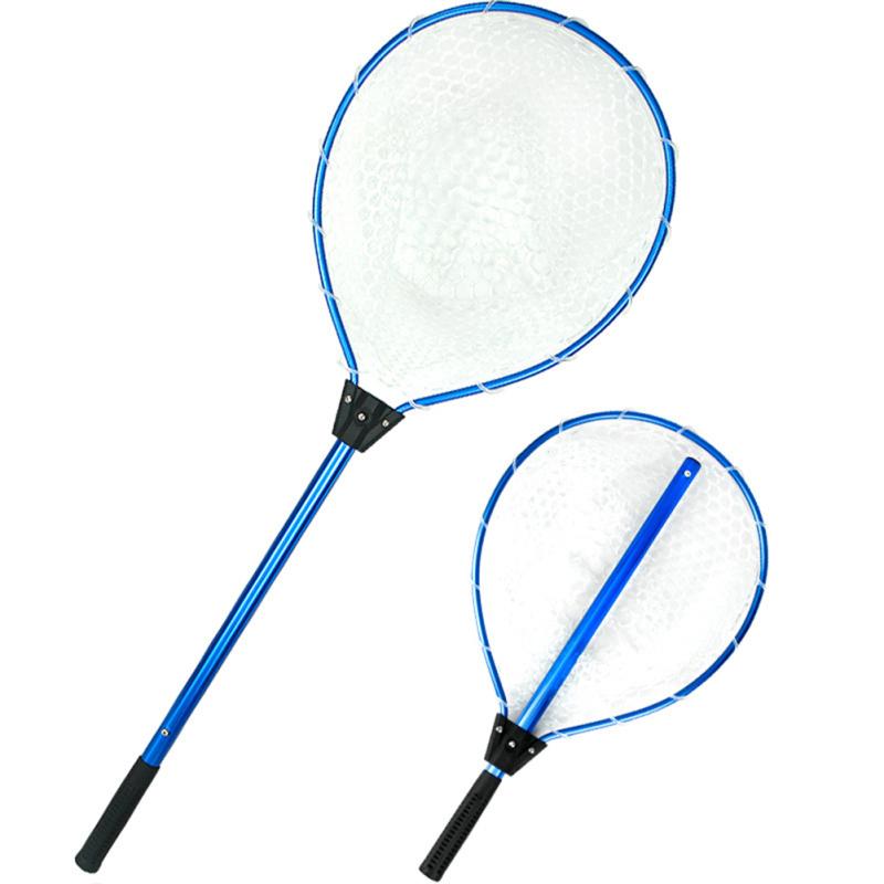 Силиконовая рыболовная сеть с анти-крючком и телескопической удочкой из сплава Alucanxingum, рыболовные принадлежности