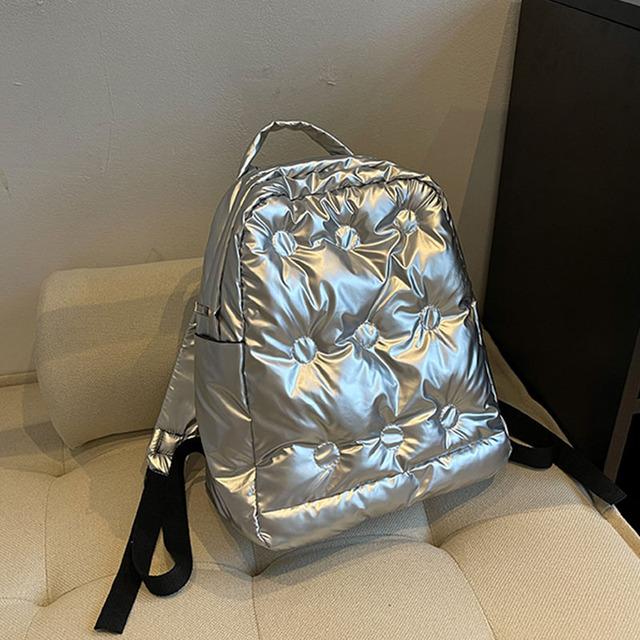 Women's Backpack Fashion Space Cotton Backpacks for Teenager Student Down Schoolbag Water Proof Women Shoulder Bag Trave Knapsack