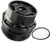 New Black Oil Filter Housing Cap 15620-37010 1562037010 Fit For Toyota for Corolla Prius Matrix Fit for Lexus CT200h