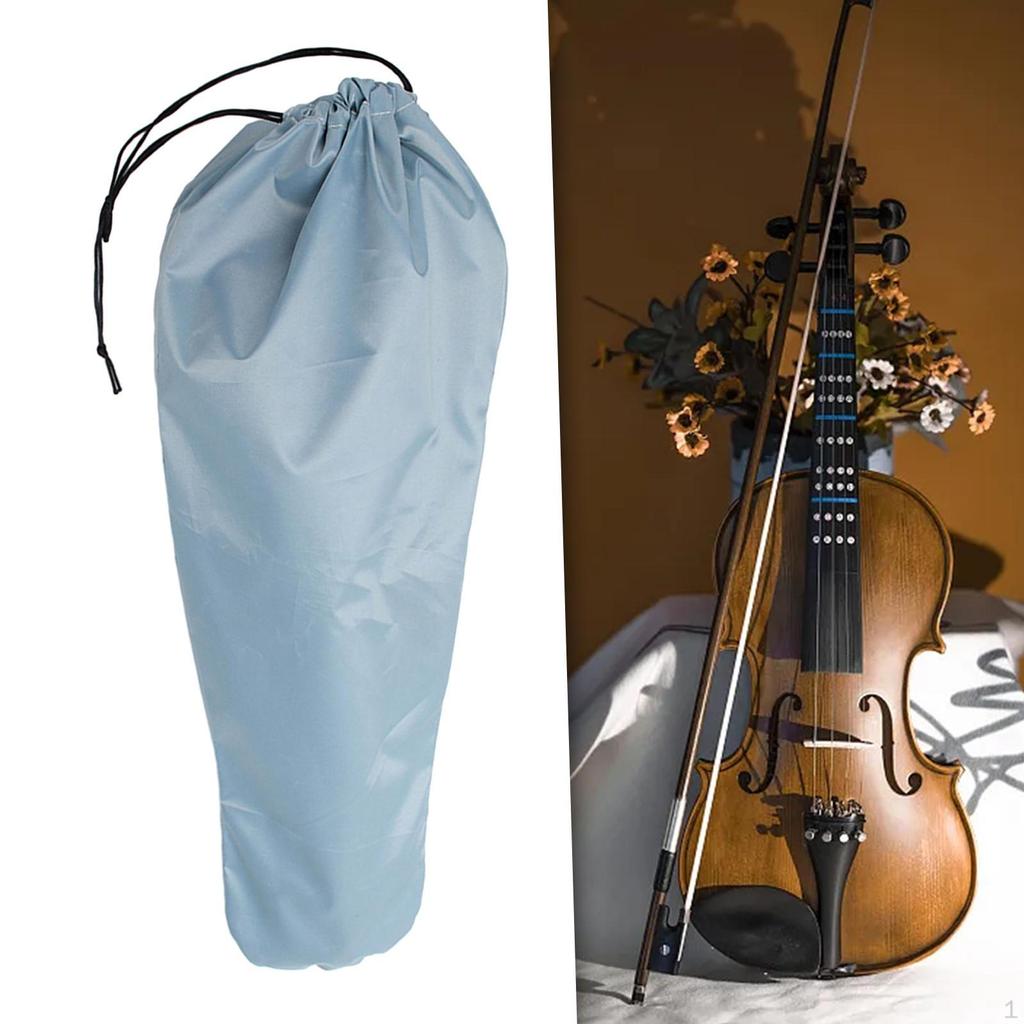 Чехол для скрипки, пылезащитный чехол для музыкального инструмента, сумка для хранения, сумка для переноски на шнурке
