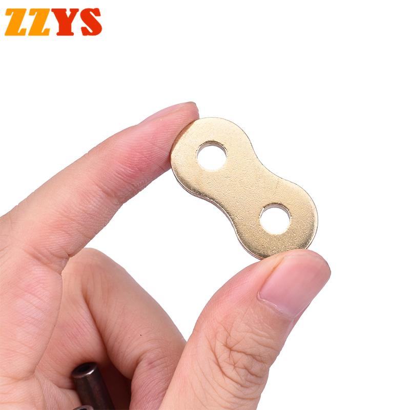 428HX 520HX 525HX 530HX 428 520 525 530 HX Ring Motorcycle Hollow Rivet Oil Seal Chain Connector Lock Connecting Link Buckle