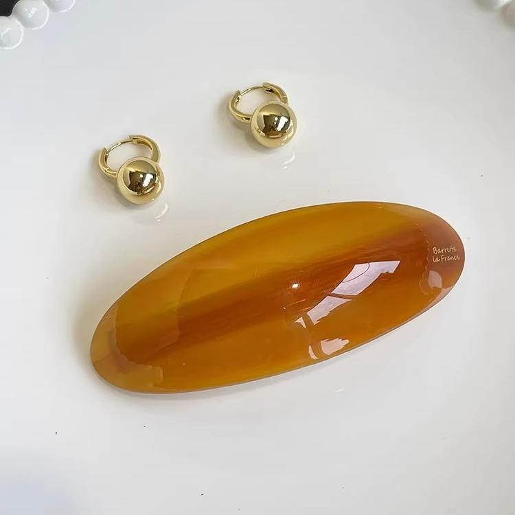 5 шт. Новые Ретро Французские Заколки для Волос Acetate Боковая Заколка Нескользящая Головной Убор Корейская Мода для Девочек Украшение для Прически
