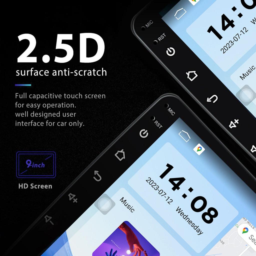 Универсальная Android-навигация для мотоцикла TS10 с безрамочным дисплеем 7/9/10 дюймов