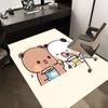 1PC Bear Panda Anti-slip carpet, suitable for Office, bedroomand playrooms. It can also be used as a sofa footrest cover-R53