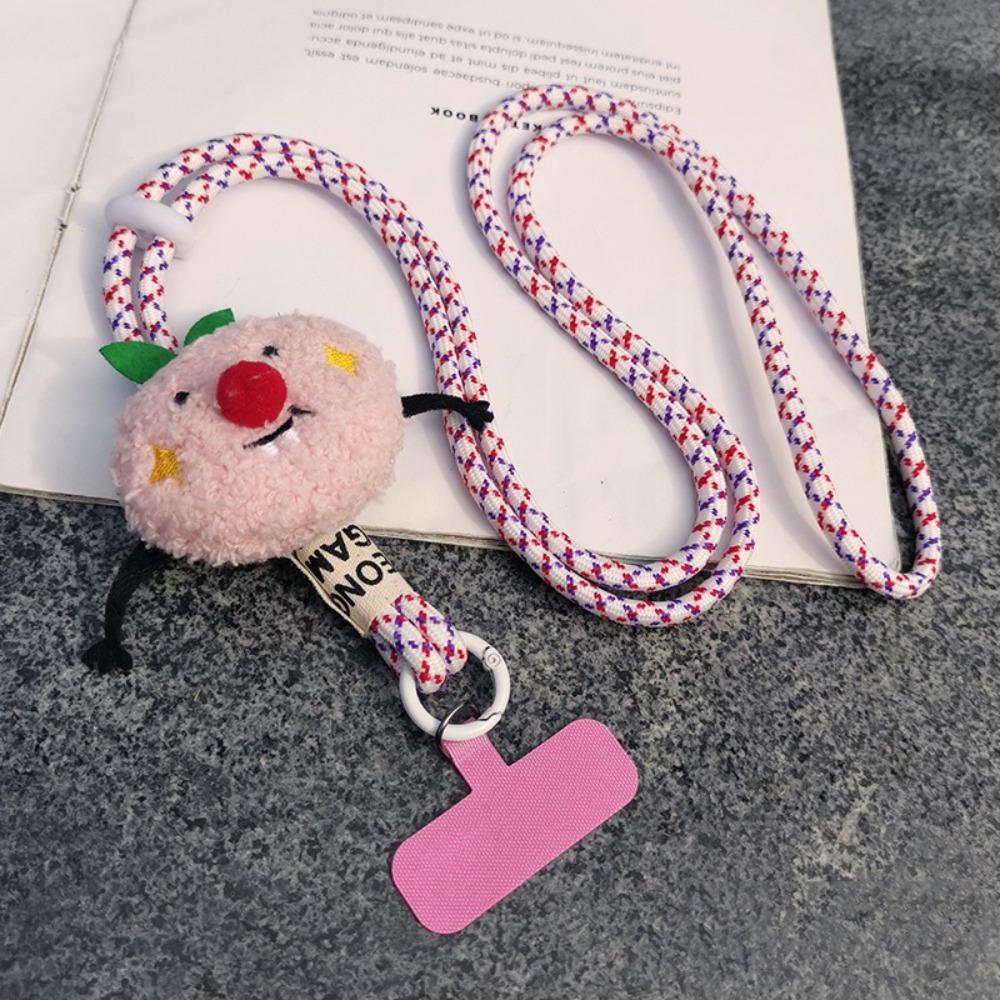 Shoulder Straps Mobile Phone Chains Crossbody Chains Plush Doll Lanyard  Christmas Gifts