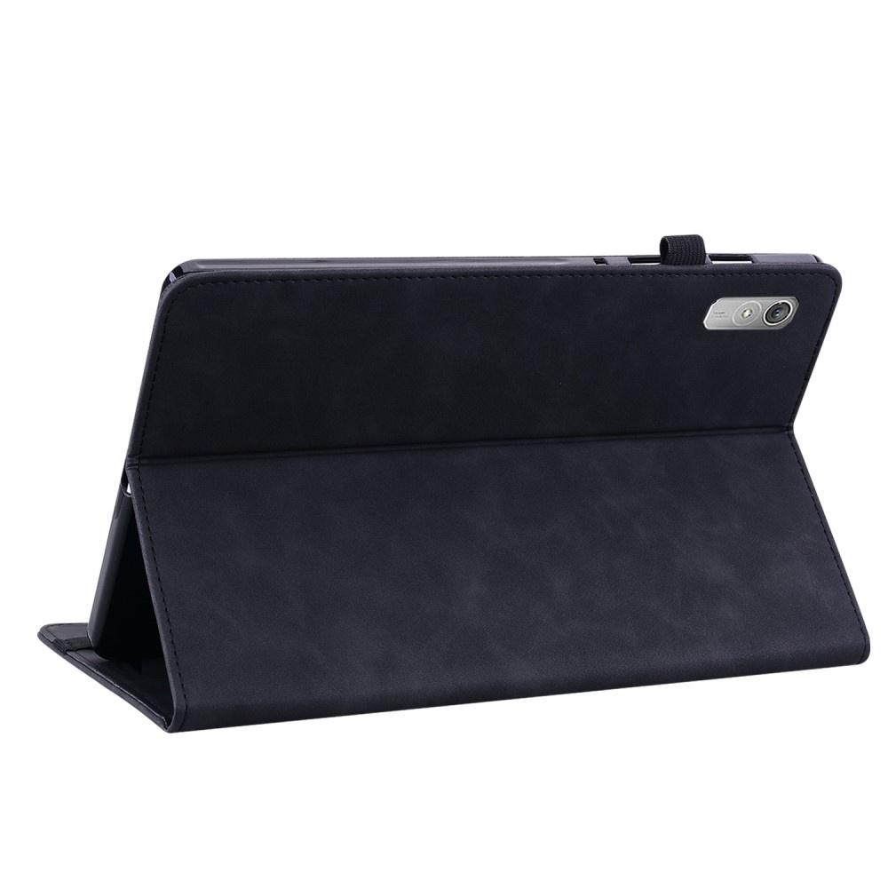 Case for Lenovo Tab P11 Gen 2 TB350FU TB350XU 11.5", Wallet Pen Slot, Black