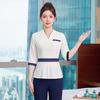 Chic Mid-Sleeve Women's Salon & Spa Uniform Set for Spring/Summer