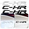 1Pc CHR C-HR Letter Logo Car Rear Tail Trunk Decals Emblem Badge 3D ABS Sticker Decal Car Styling Auto Accessories