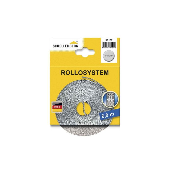 Sangle De Volet Roulant 23mmx6mts Gris