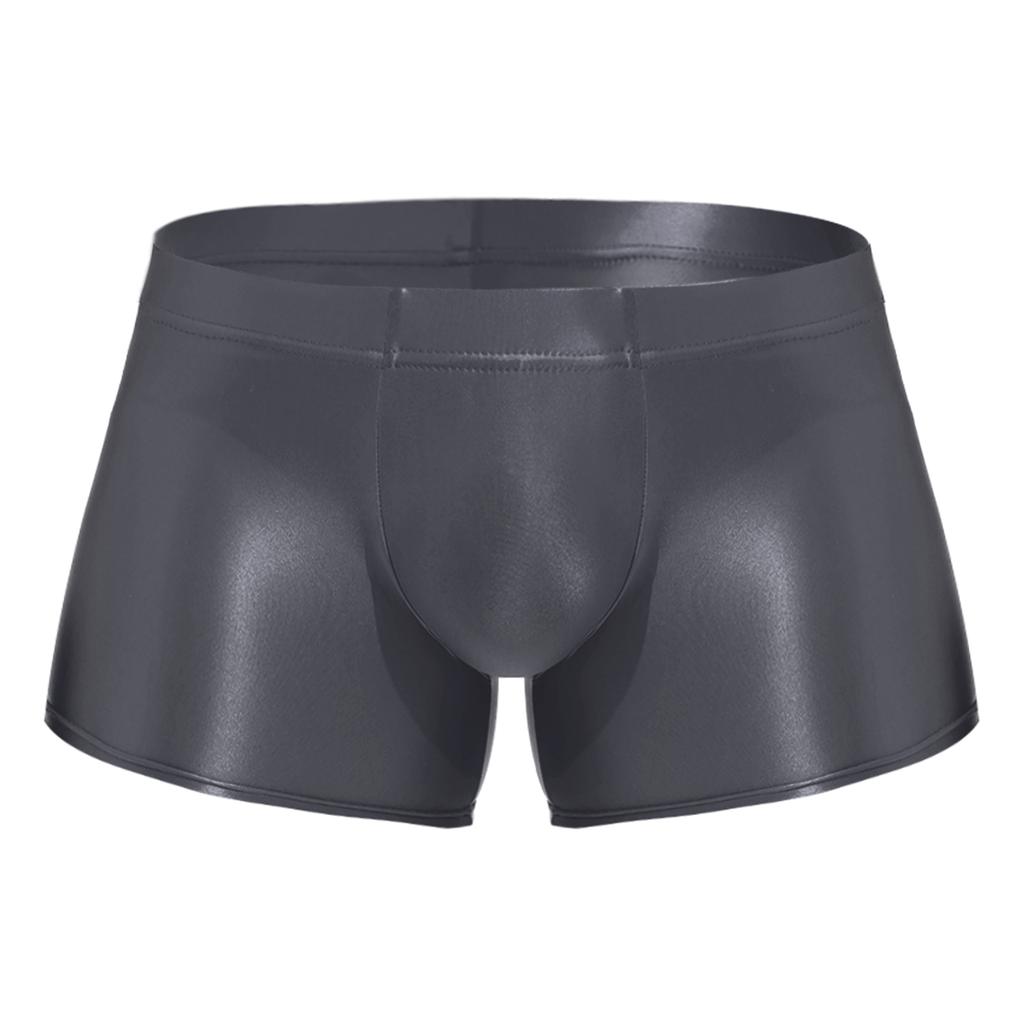 Men's Underwear Boxer Short Breathable Seamless Transparent Briefs Swimming Trunks Underpants
