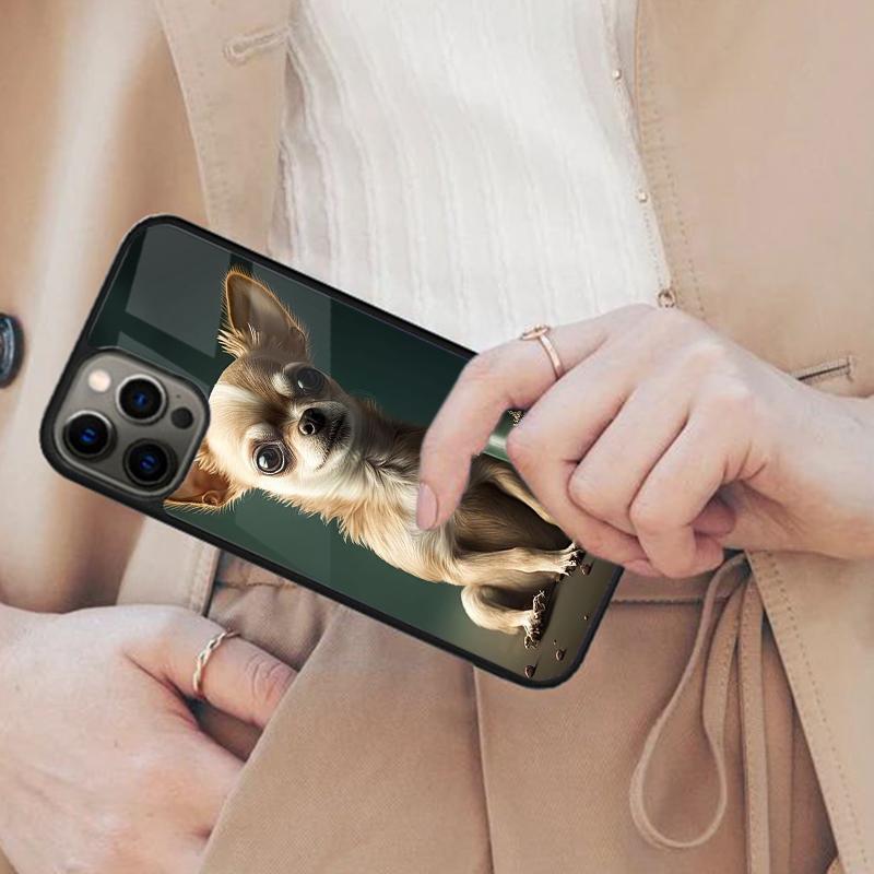 Cartoon Chihuahua Dog Magnetic Phone Case For APPLE iPhone 17 Air 16 14 13 12 Pro Max 15 Plus Wireless Charge With MagSafe Cover