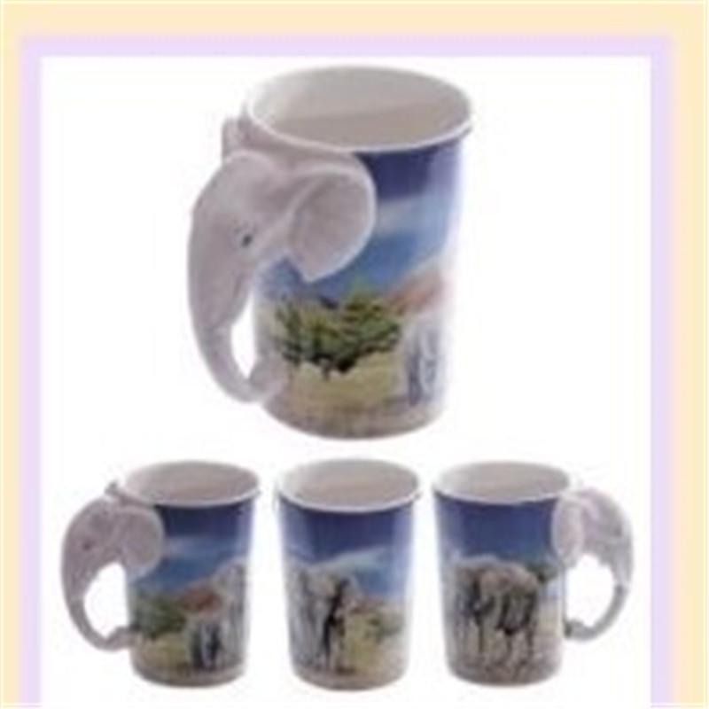 Стерео Птица Керамическая Чашка Марка Нарисованная вручную 3D Чашка Животного