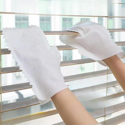 100 шт. Тряпичные перчатки Cleaning Magic одноразовые электростатические пылевые - удаление адсорбирующих волос для домашнего хозяйства Весна - Чистка окон - Протирание