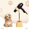 Pet Hair Dryer Display Stand Heavy Base Sturdy Durable 180 Degree Rotatable Hair Dryer Holder